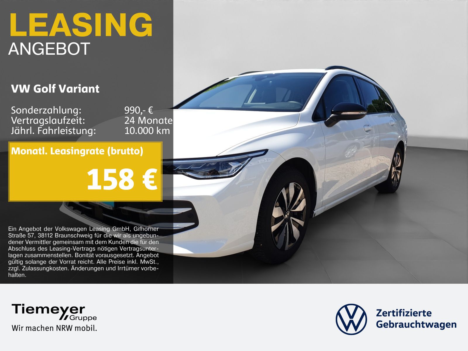Volkswagen Golf Variant 1.5 TSI GOAL LED+ AHK KAMERA