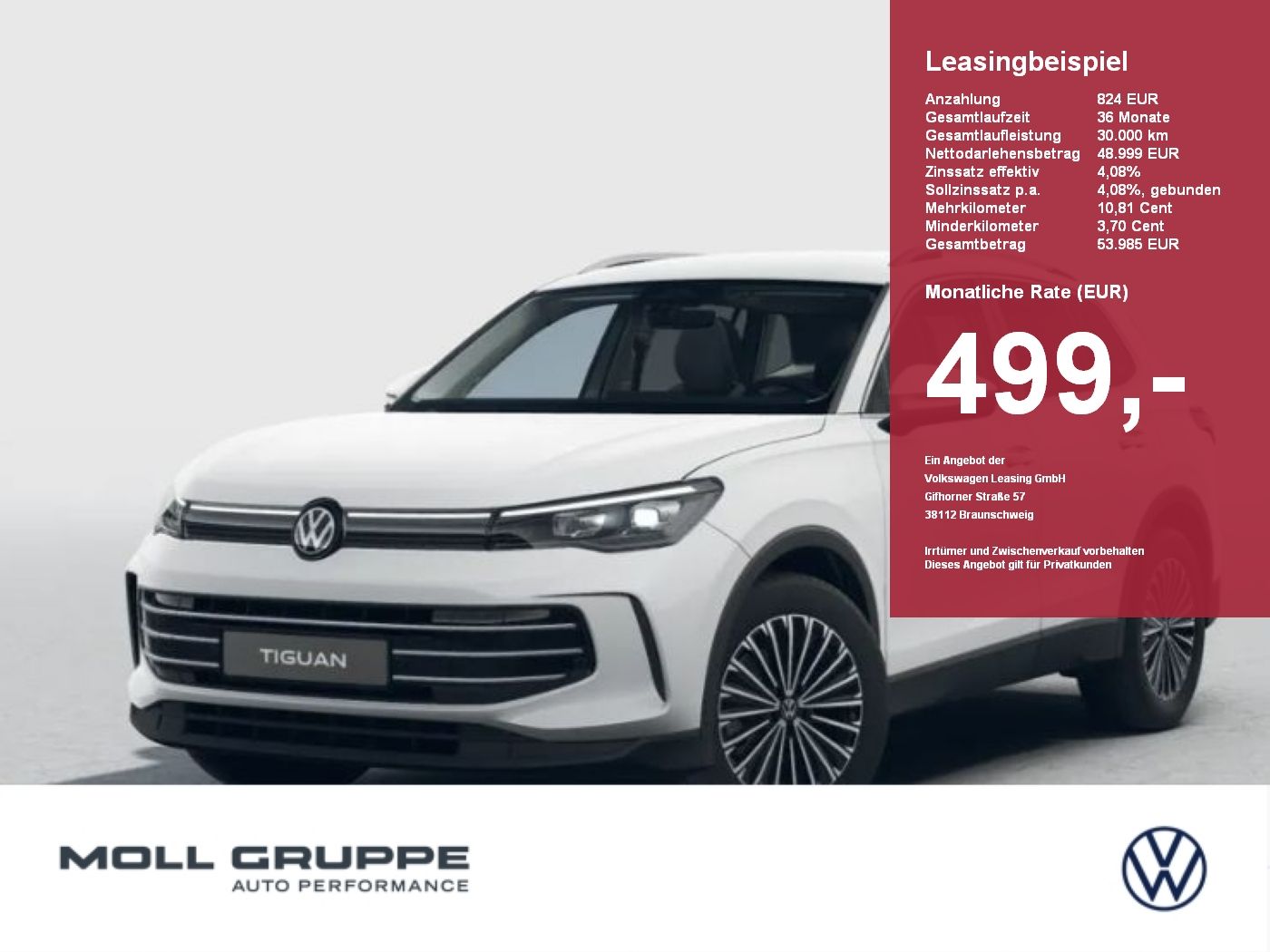 Volkswagen Tiguan Elegance 2.0 l TDI DSG 360 ACC AHK