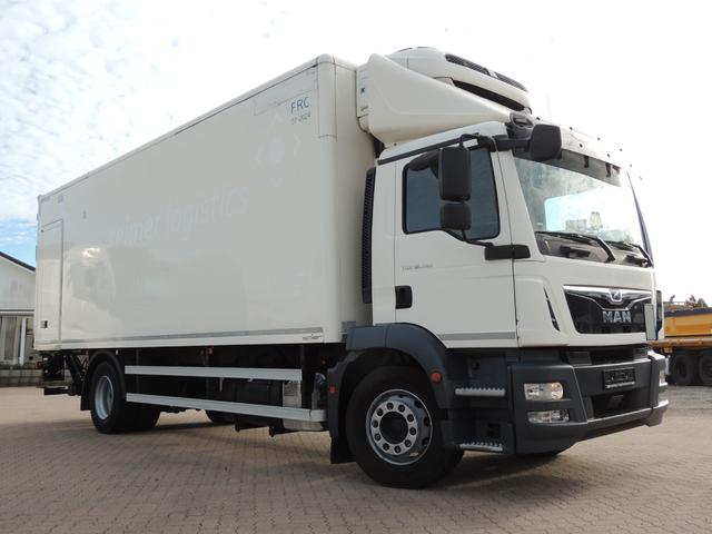 MAN TGM 18.290 caroserie frigorifică · oblon hidraulic · FRC-ATP