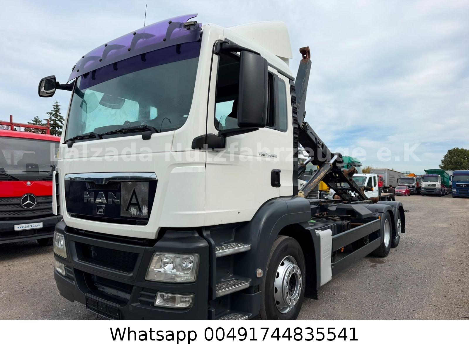 MAN TGS 26.400 Abrollkipper Meiller RK20.65