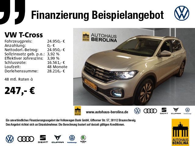 Volkswagen T-Cross 1.5 TSI Move DSG *NAV*ACC*R-CAM*SHZ*