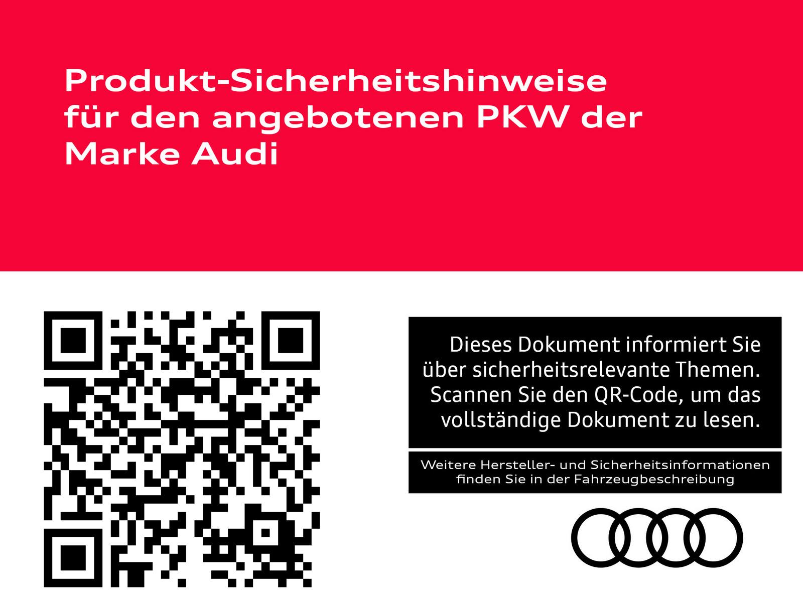 Audi A6 Sportback performance 270 kW 360° B&O e-tron