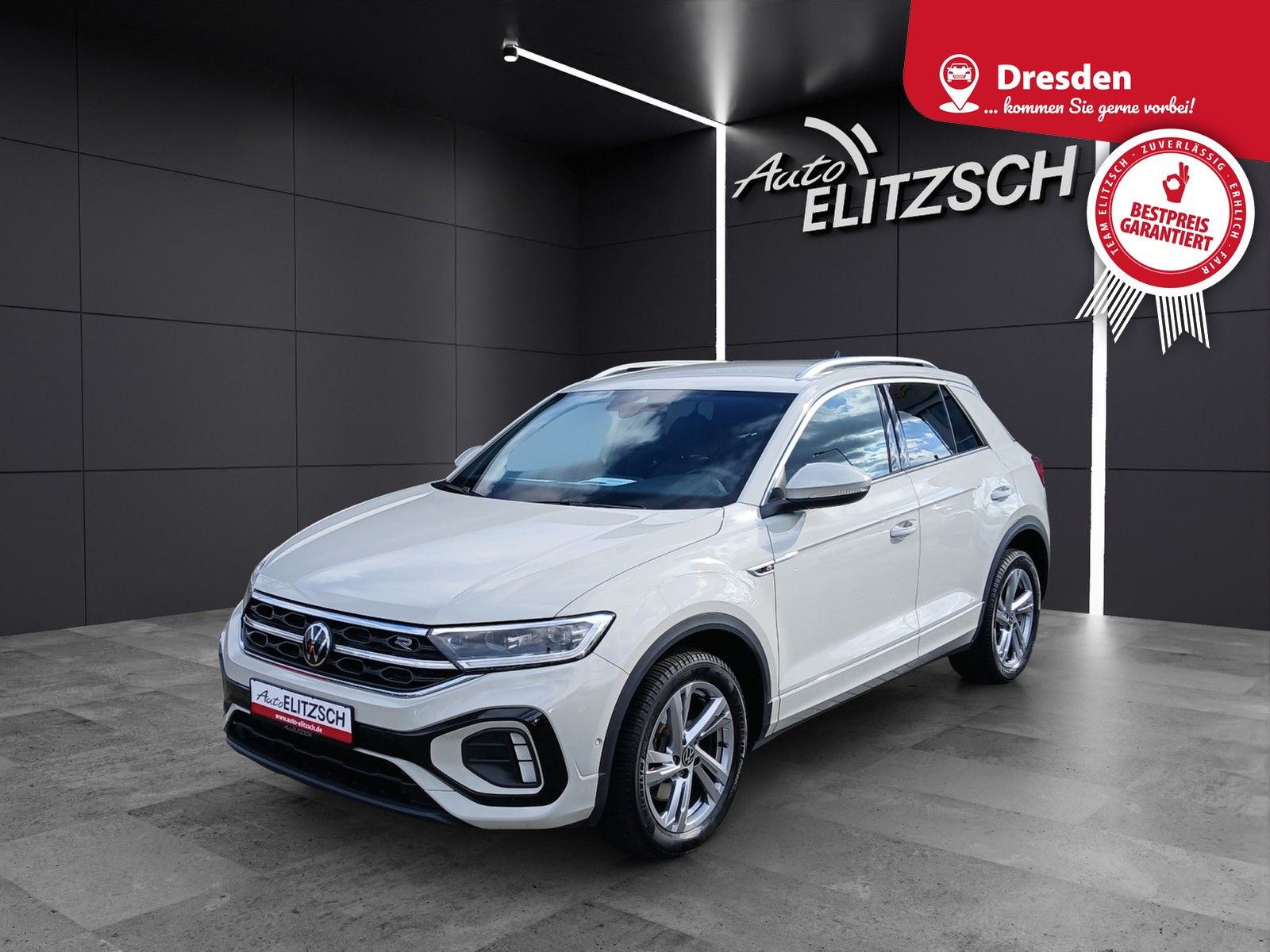 Fahrzeugabbildung Volkswagen T-Roc TDI R-Line DSG LED AHK Navi AID ACC SHZ Pa