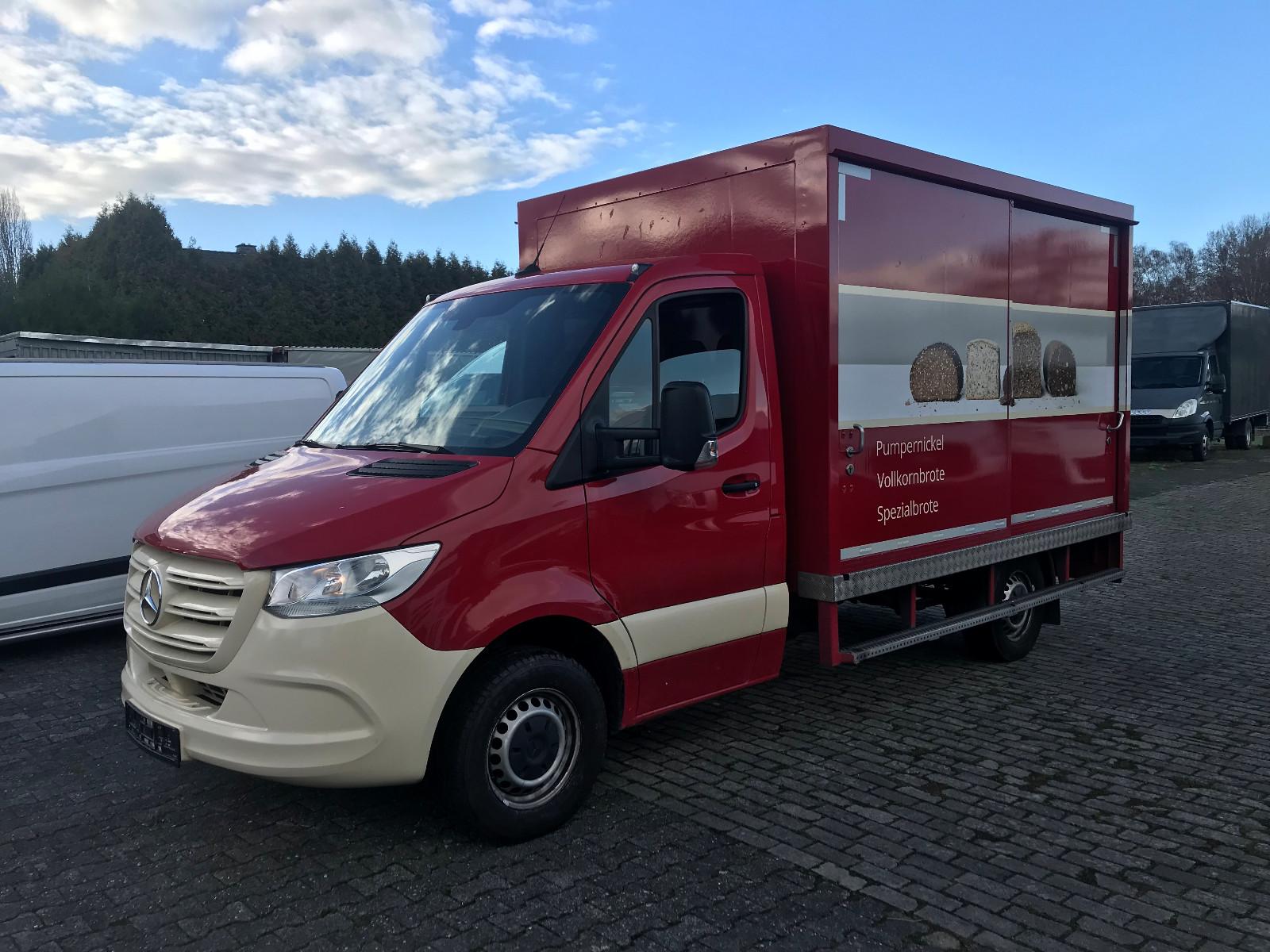 Mercedes-Benz Sprinter 314 CDI Koffer-Regalen-4xSchiebetüren