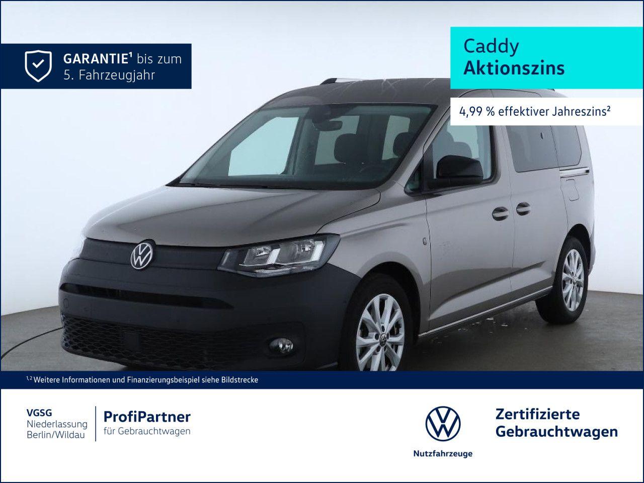 Volkswagen Caddy ACC Navi Kamera LaneAssist SideAssist