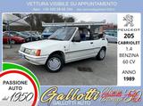 Peugeot 205 CABRIOLET 1.4 benzina 60cv - Peugeot Oldtimer: Cabrio