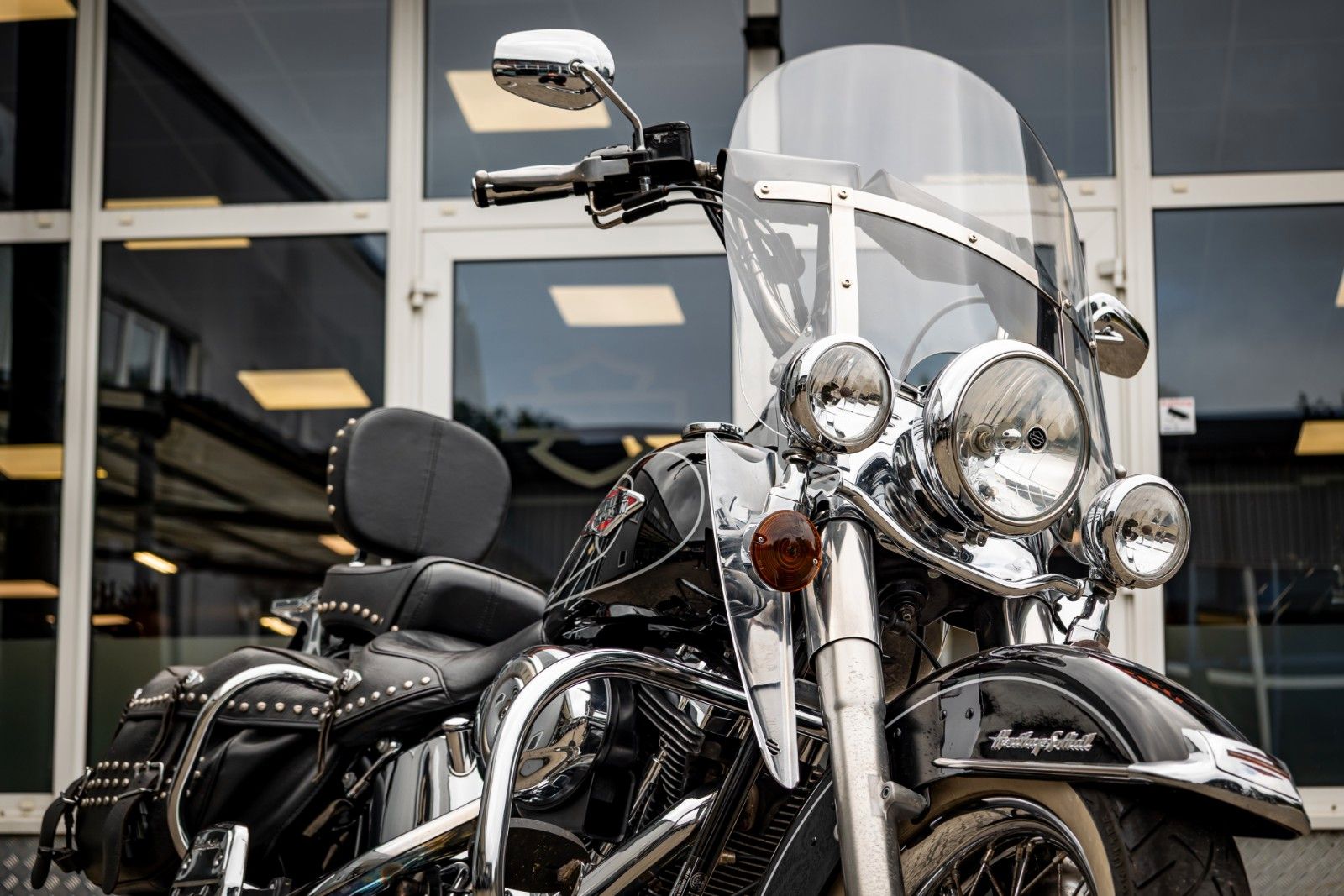 Fahrzeugabbildung Harley-Davidson Heritage Classic FLSTC 96cui - Remus -