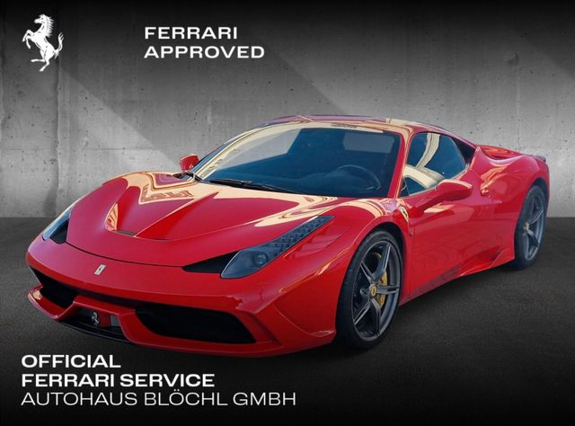 Ferrari 458 Speciale*1. Hand*dt. Auto*4-Punkt Gurte*