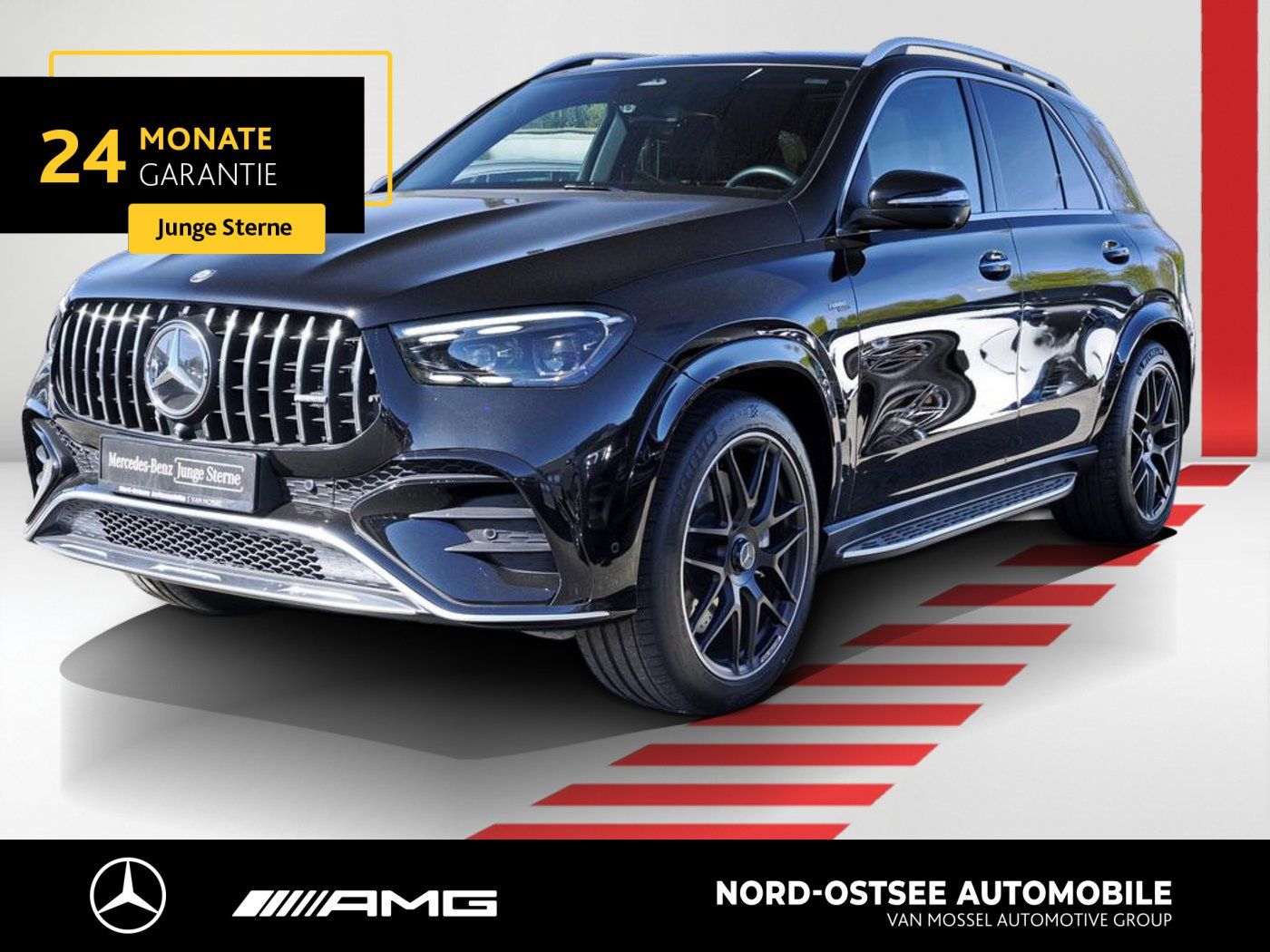 Mercedes-Benz GLE 53 AMG 4M+ 22''AMG PANO AHK SOUND 360 KEYLES