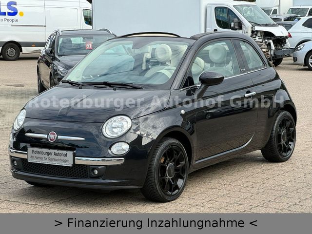 Fiat 500*LOUNGE*CABRIO*LEDER*KLIMA*PDC*EURO 6*TÜV NEU