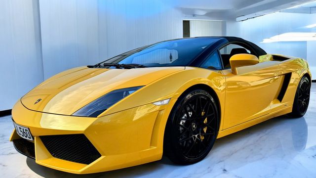 Lamborghini Gallardo LP560-4 Spyder Lift Kamera Leder