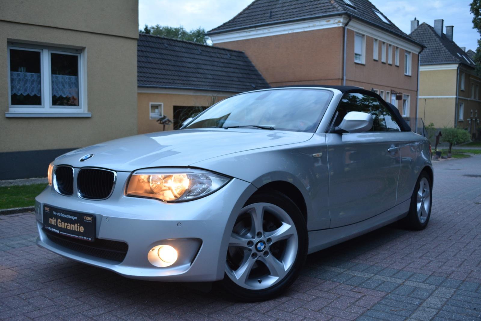 BMW 118 i Cabrio*1.HAND*LÜCK.SCHECK*GARANTIE*