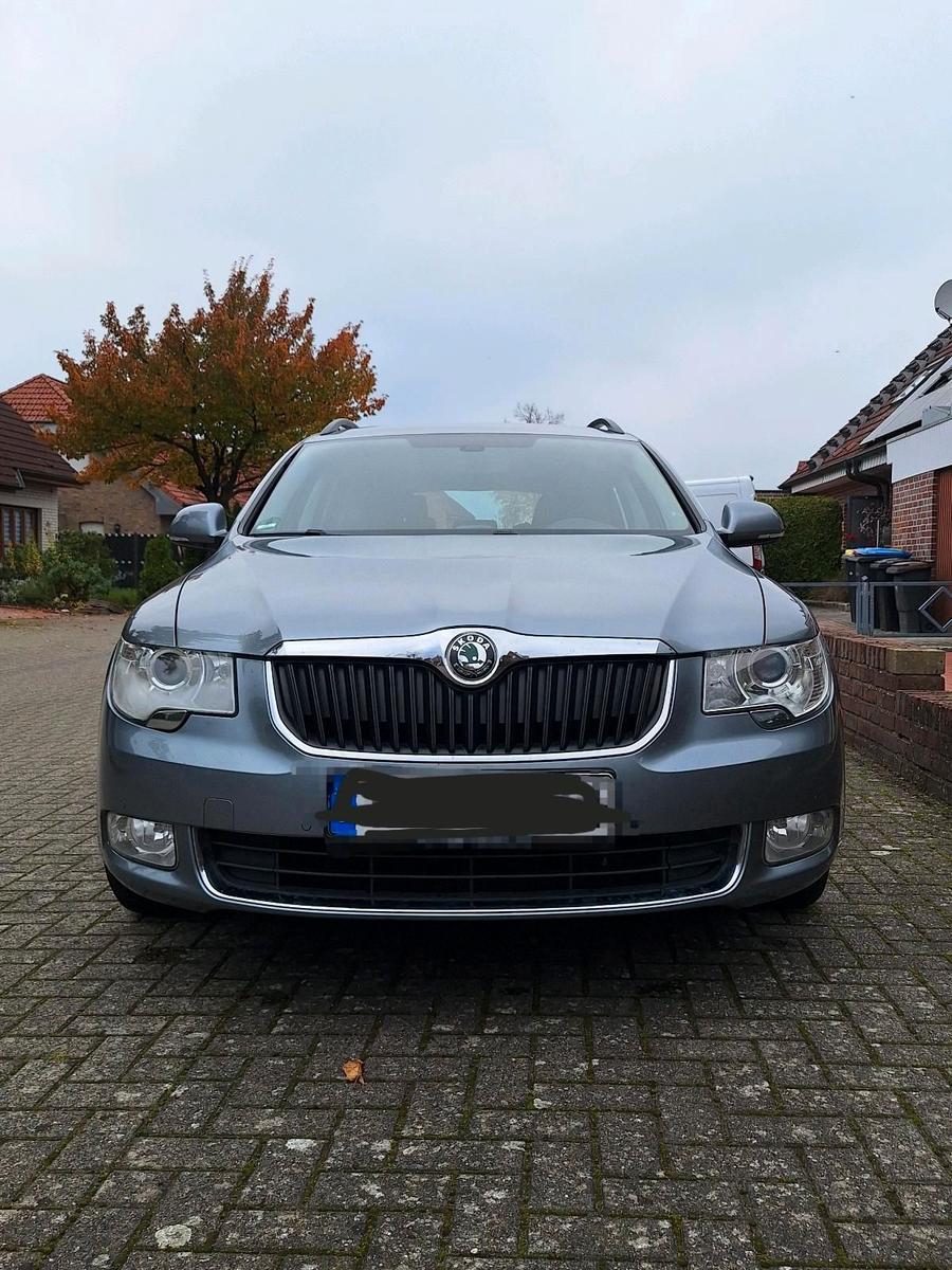 Skoda Superb 2011 — rear view