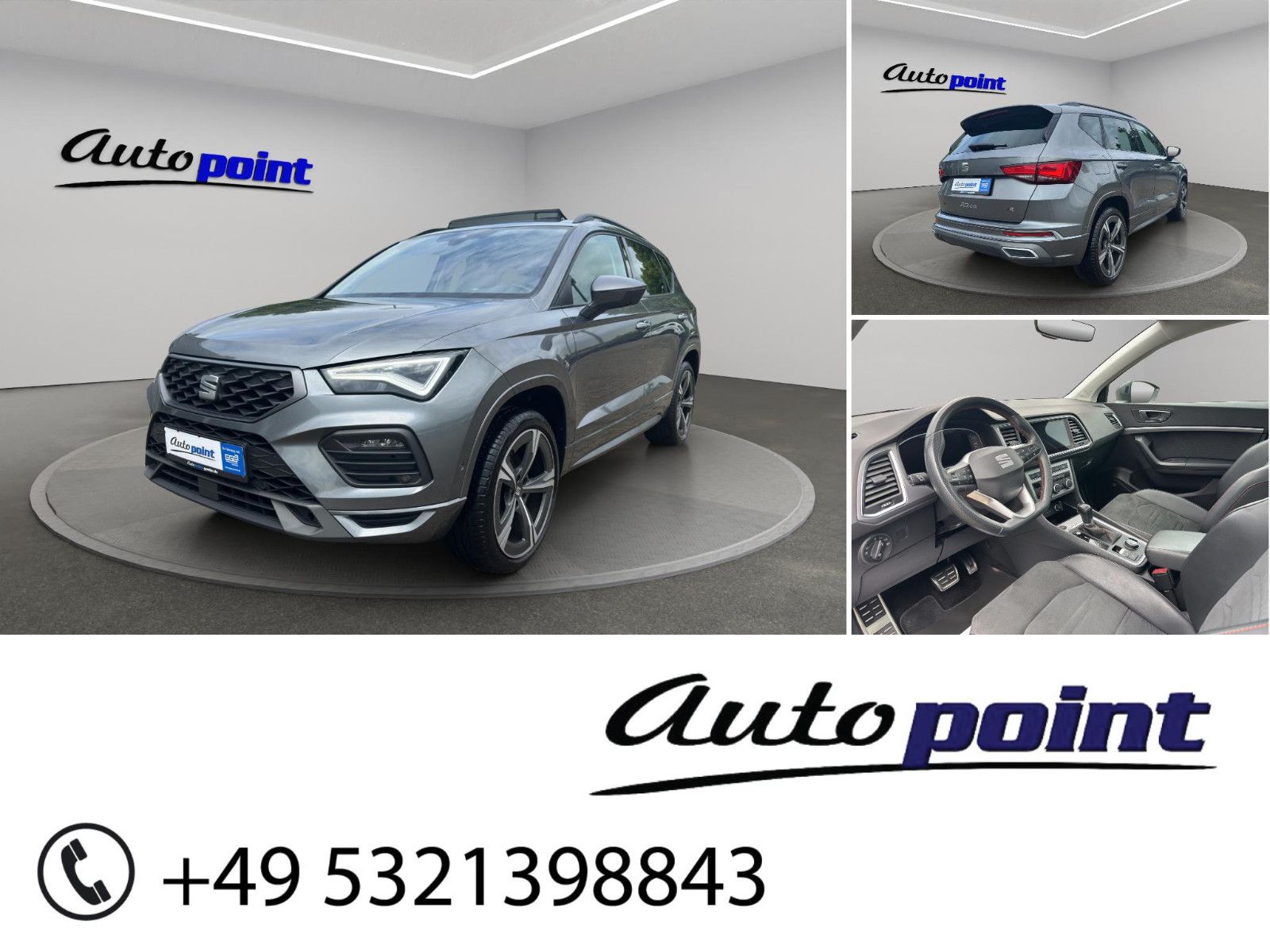 SEAT Ateca FR 2.0 TDI PANO VIRTUAL KAMERA