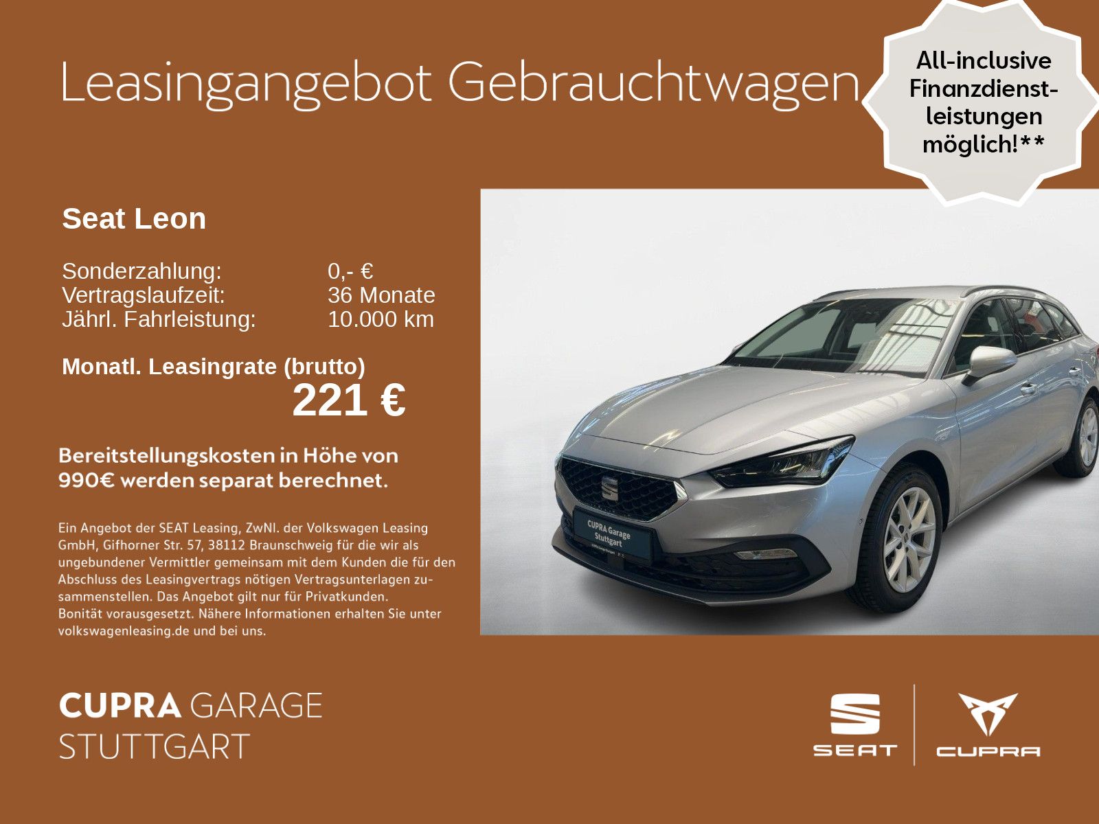 Seat Leon SP Style 2.0 TDI DSG 110kW