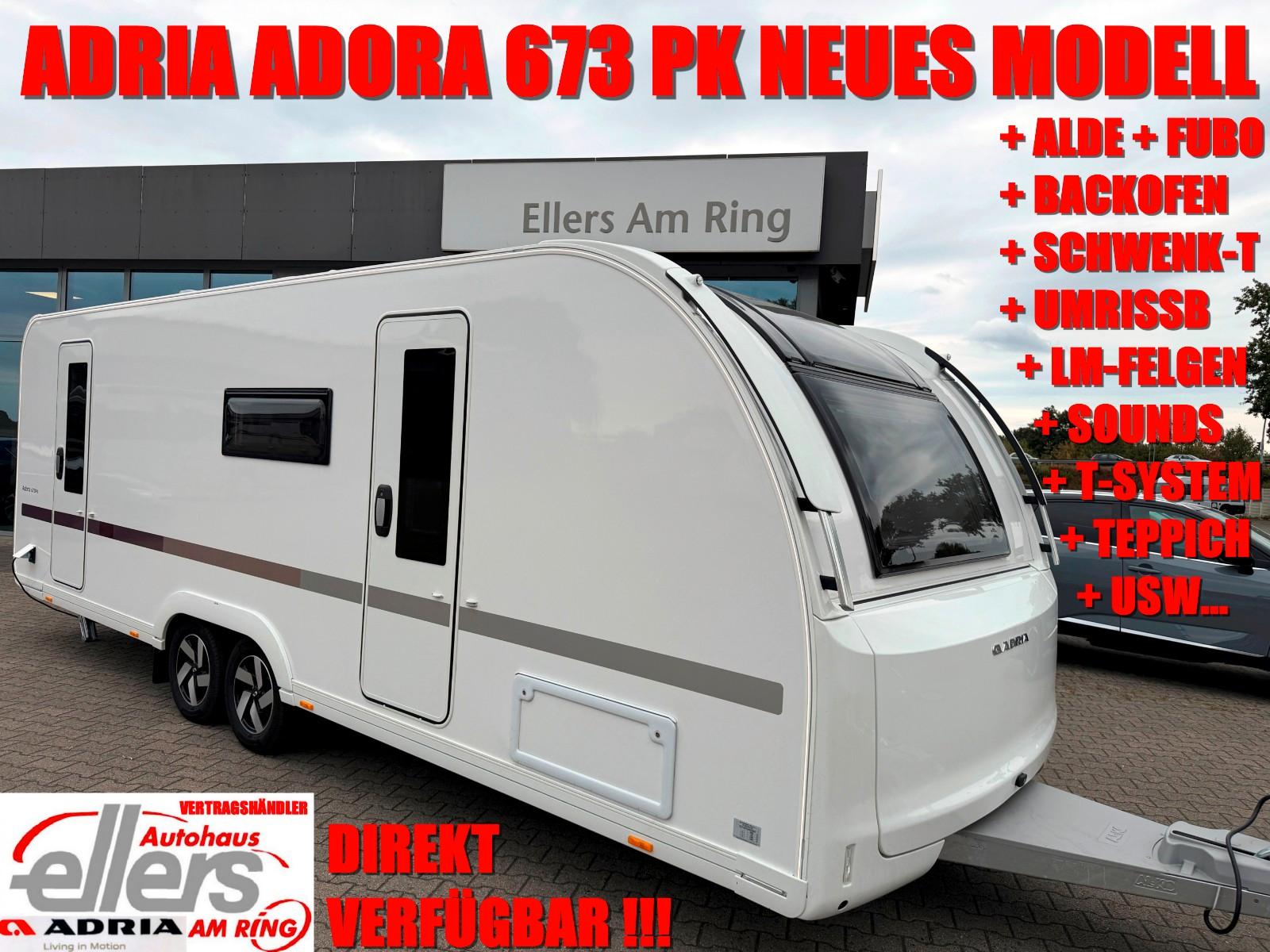 Adria ADORA 673 PK ALDE FUBO BACKOFEN UMRISSB SOUND ..
