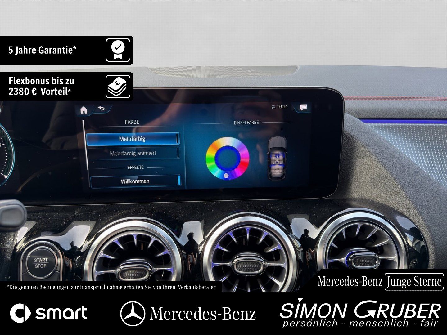 Fahrzeugabbildung Mercedes-Benz EQA 300 4MATIC AMG Night Ambi KeyGo Kamera LED