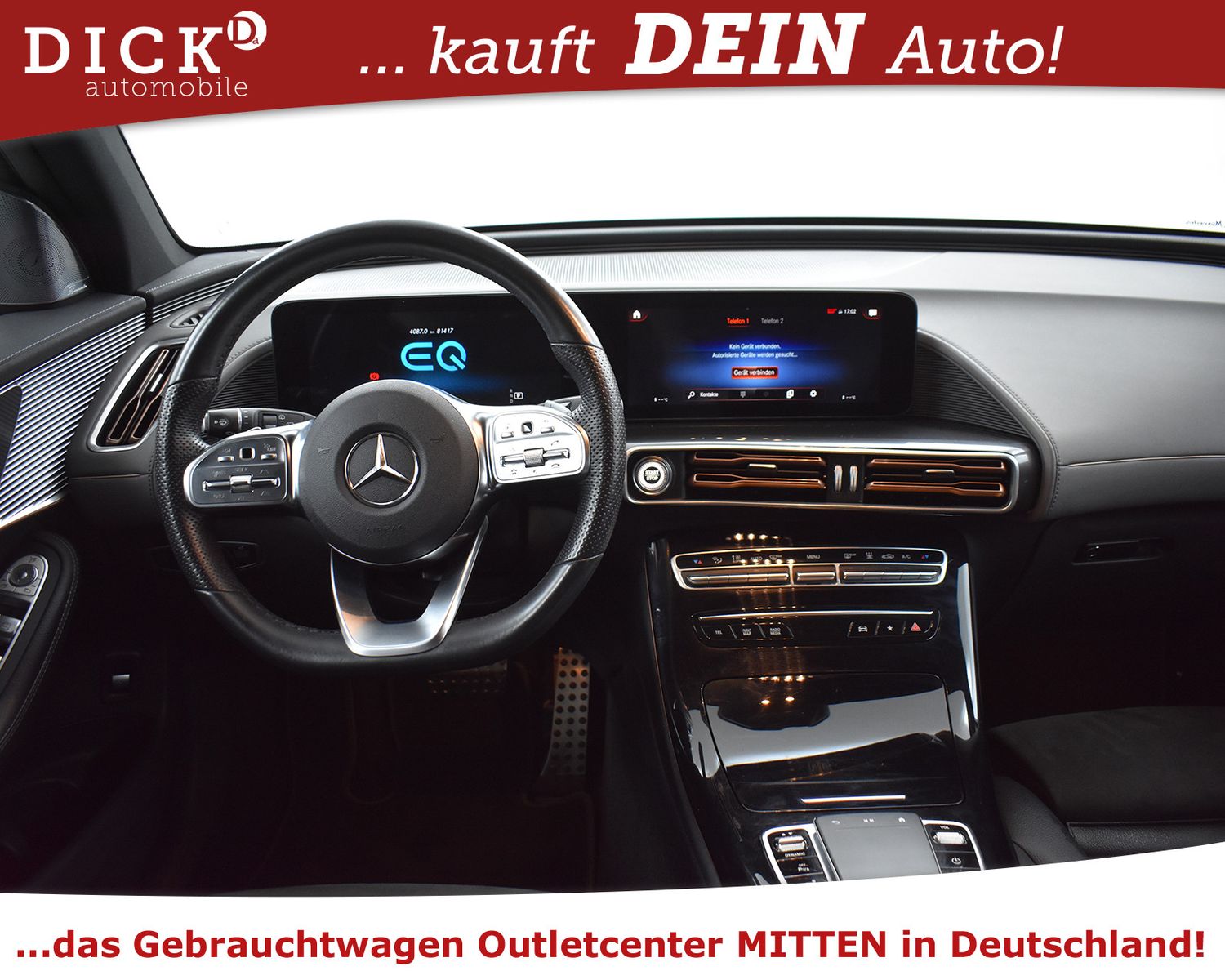 MERCEDES-BENZ EQC 400 4Mat 2X AMG Line VIRTU+BURMES+MULTIB+KAM - Image 11