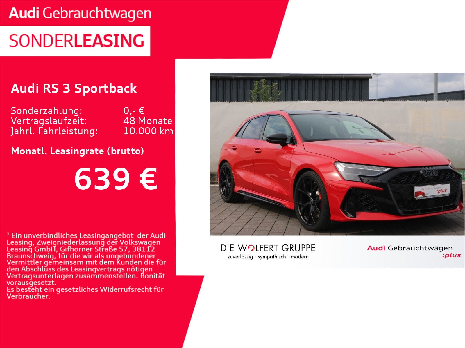 Audi RS 3 Sportback RS-SPORTAGA*280KM/H*PANO*HUD*RFK