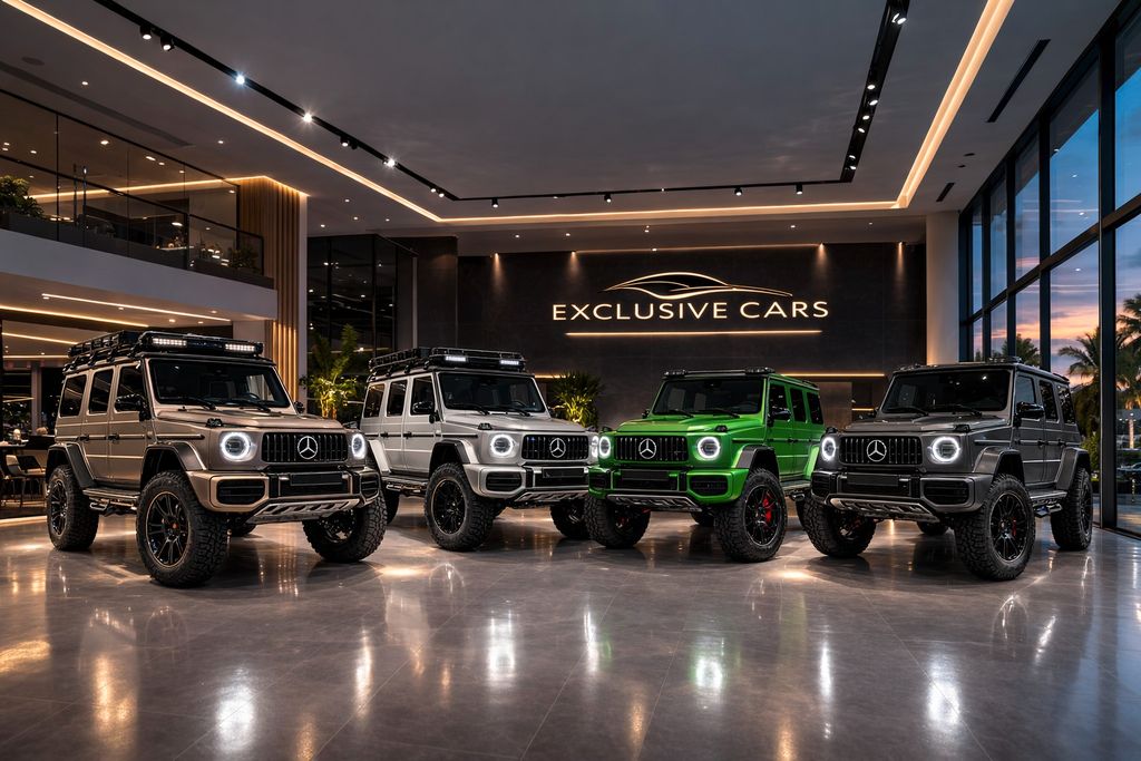 Mercedes-Benz G 63 AMG 4x4² - SAFARI - IRIDIUMSILVE - MANUFAKT