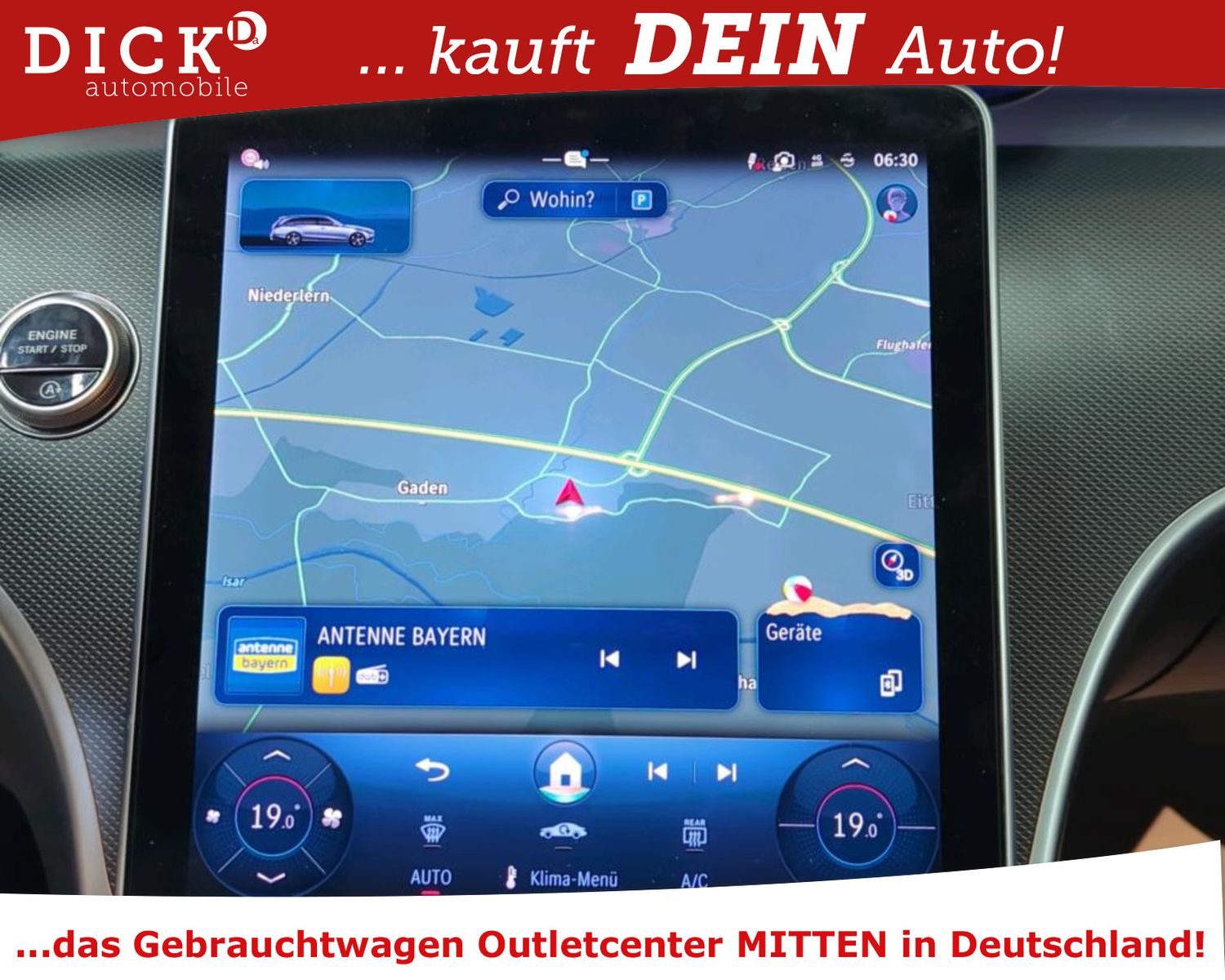 Fahrzeugabbildung Mercedes-Benz C 220d T 9G LED+/ACC/VIRTU/SHZ/HIFI/AHK/360/8Fa