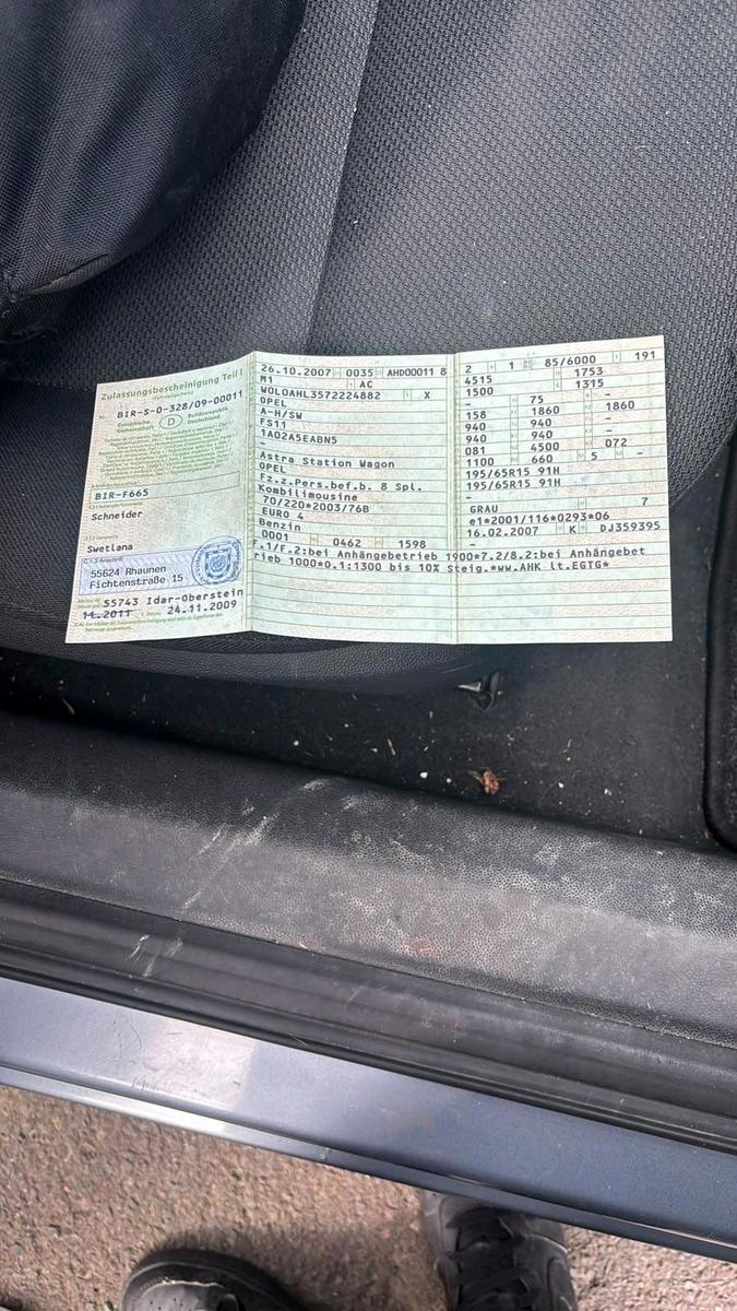 Opel Astra 2007 — photo 12