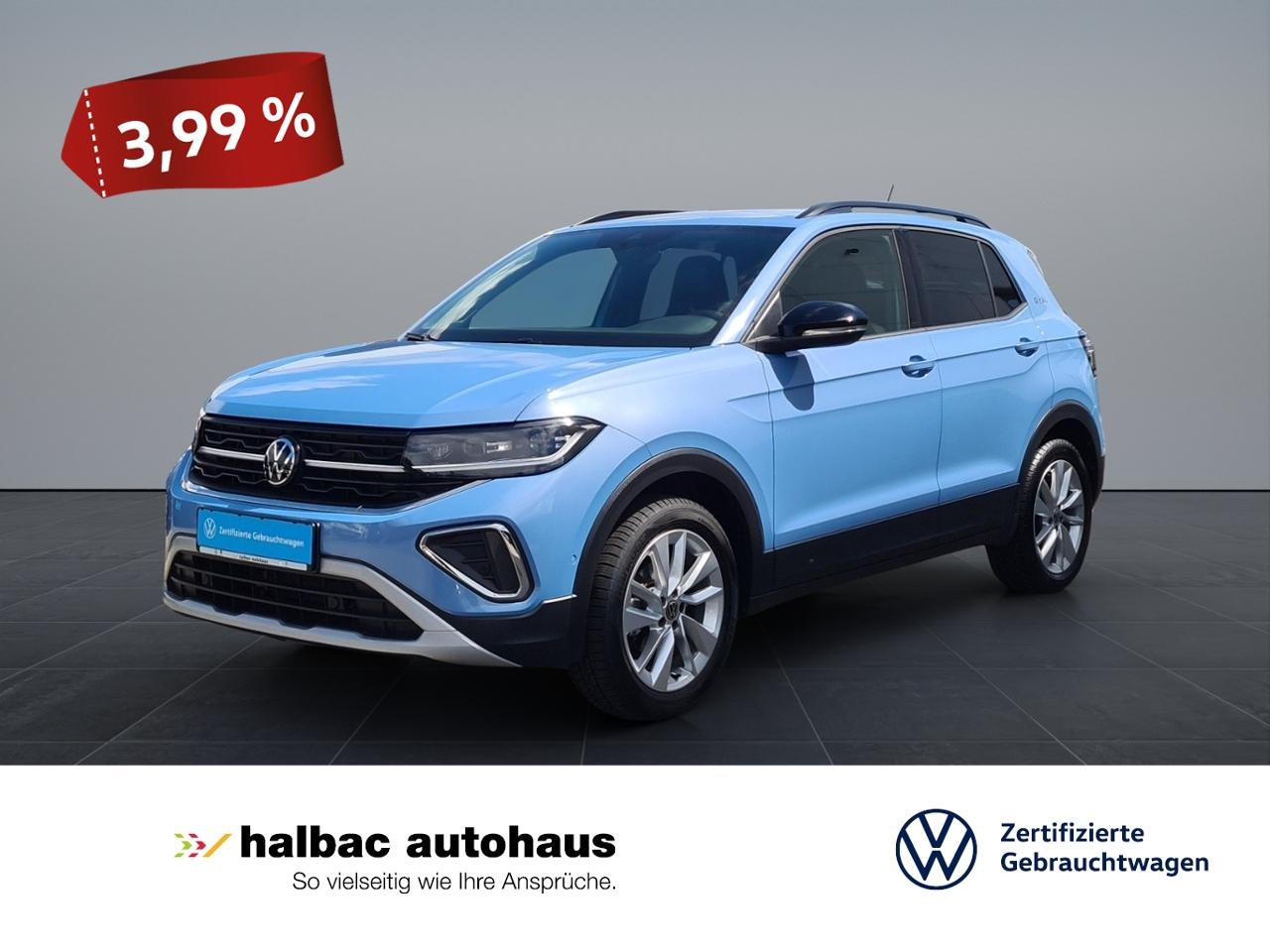 Volkswagen T-Cross 1.0 TSI Goal+AHK+MATRIX+NAVI+KAMERA+PDC+