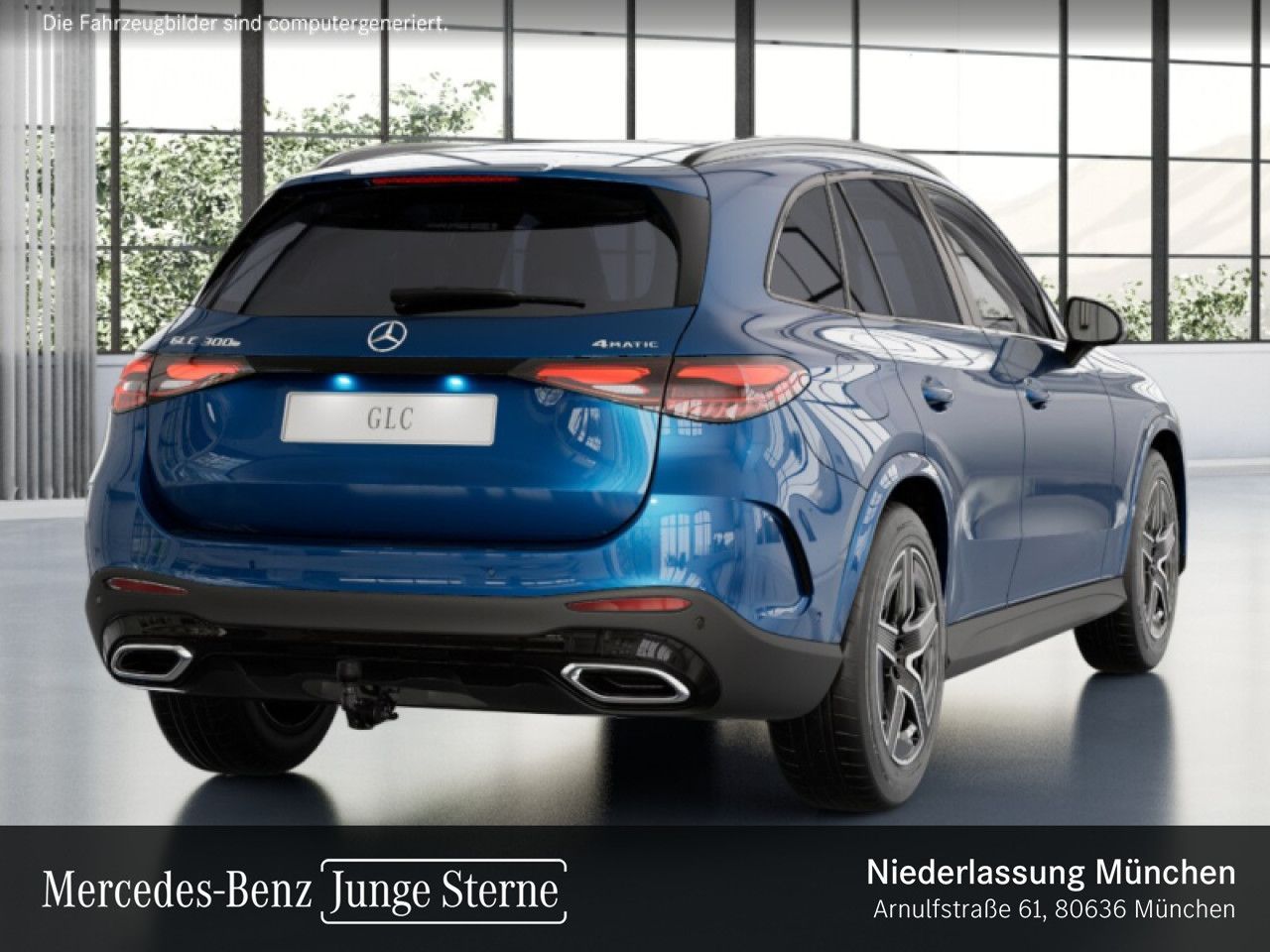 Mercedes-Benz GLC 300 e 4M AMG Advanced Night Dist Kam LED AHK foto 5