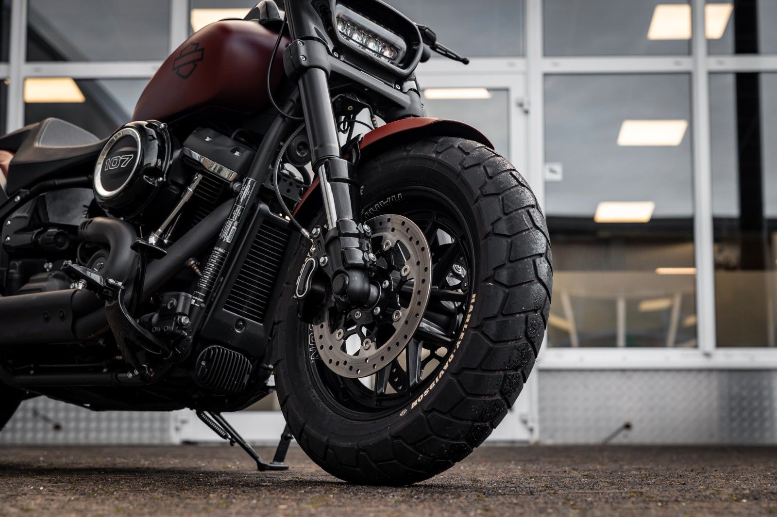 Fahrzeugabbildung Harley-Davidson FXFBS FAT BOB 107 CUI SOFTAIL - S&S Auspuff