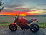 Ducati Monster 797 Plus Termignoni Auspuff TÜV 8/27 rot - DUCATI MONSTER 797