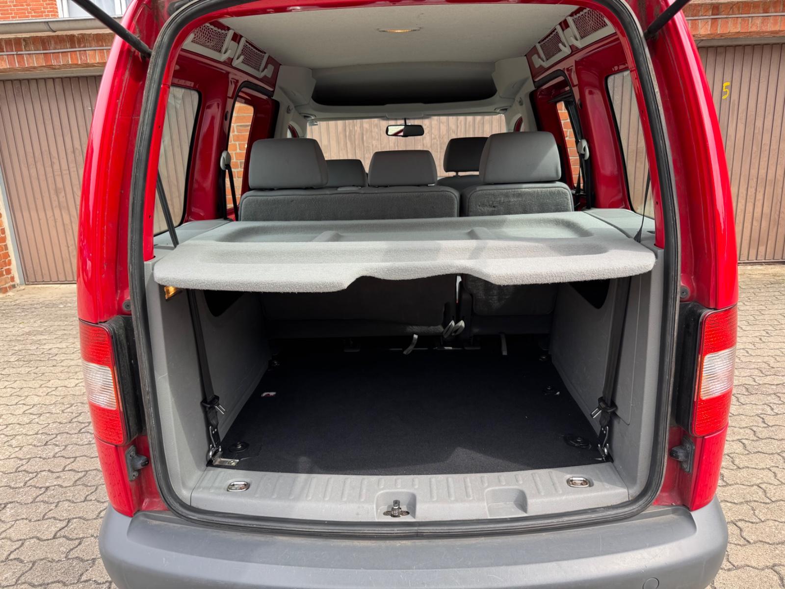 Volkswagen Caddy Life Team 7-Sitze,Klima,Allwetter,TÜV+Insp