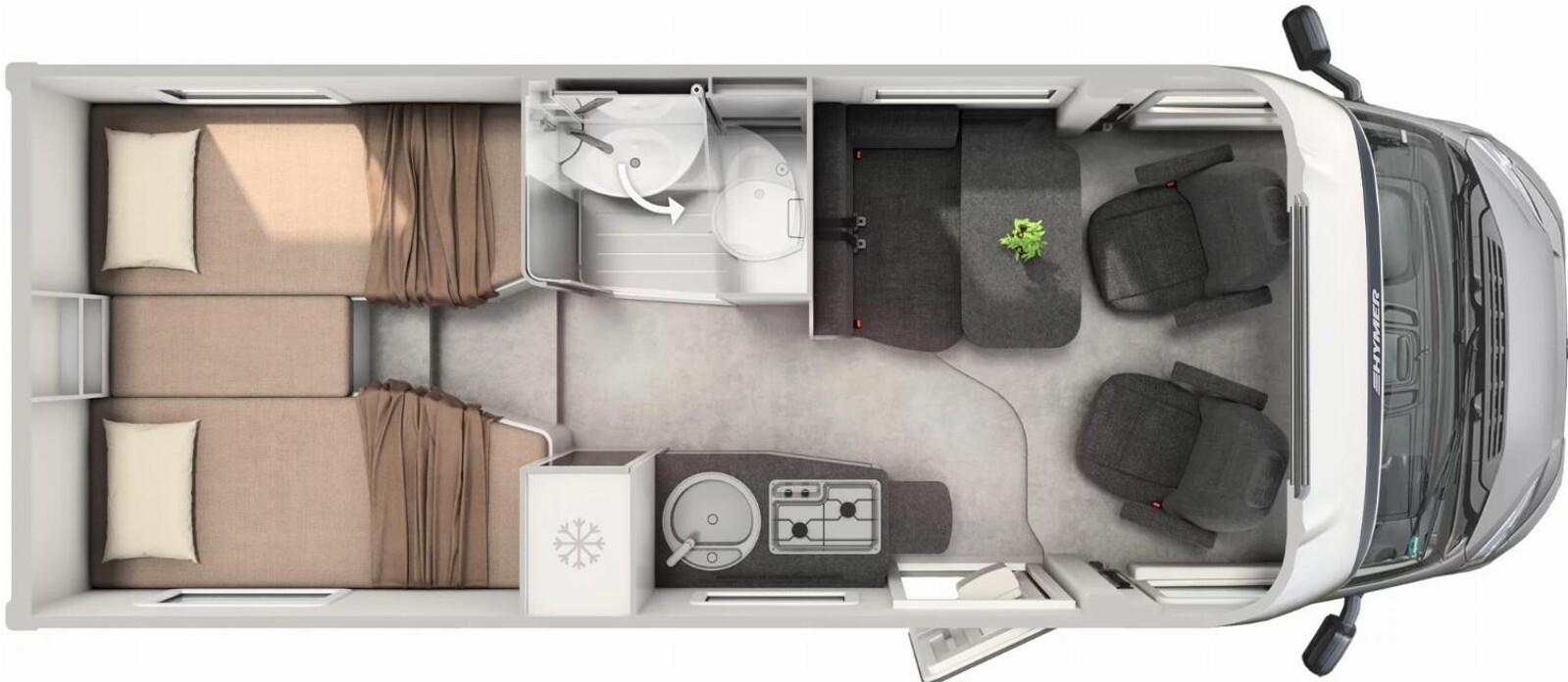 HYMER / ERIBA / HYMERCAR Exsis-t 474 Xperience Automatik,LED,Navi...