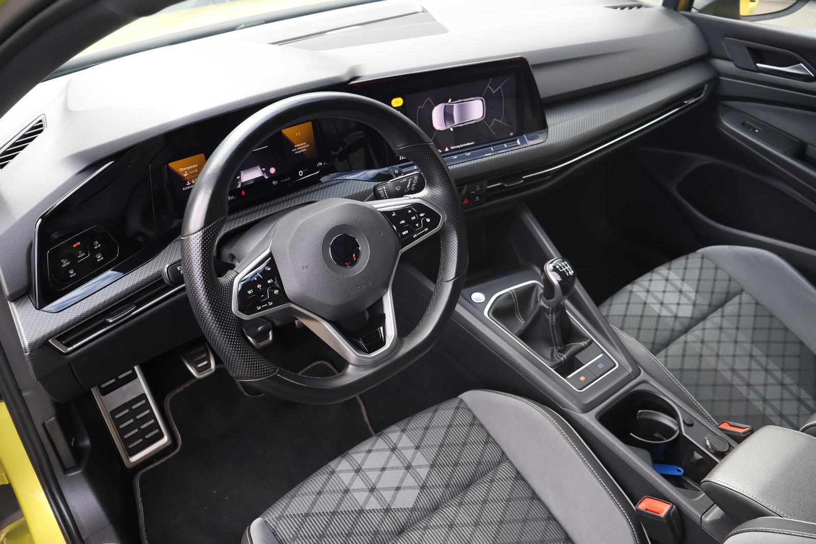 Volkswagen Golf VIII 1.5 16V TSI R-Line LED Navi Tempomat, миниатюра 8