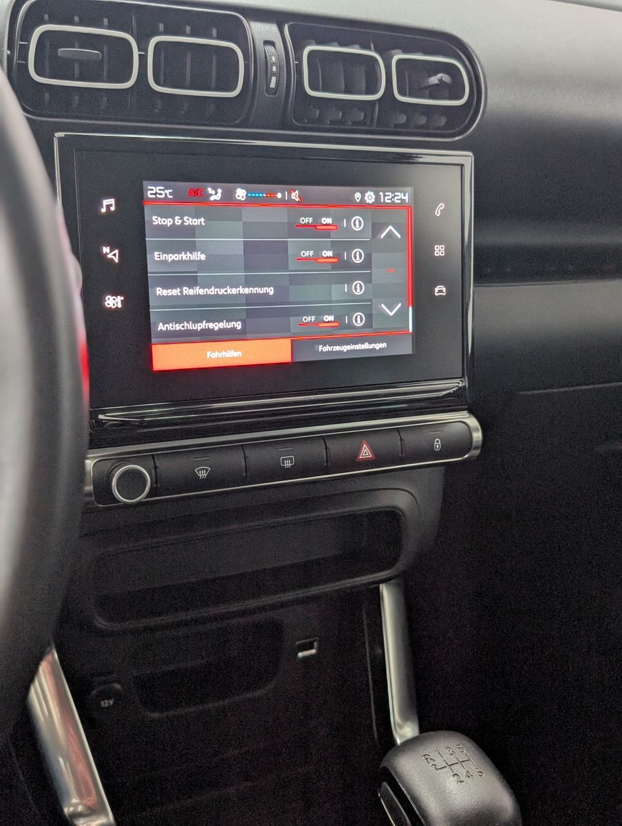 Fahrzeugabbildung Citroën C3 Aircross YOU APP PDC TOUCH TEMP KLIMA LED