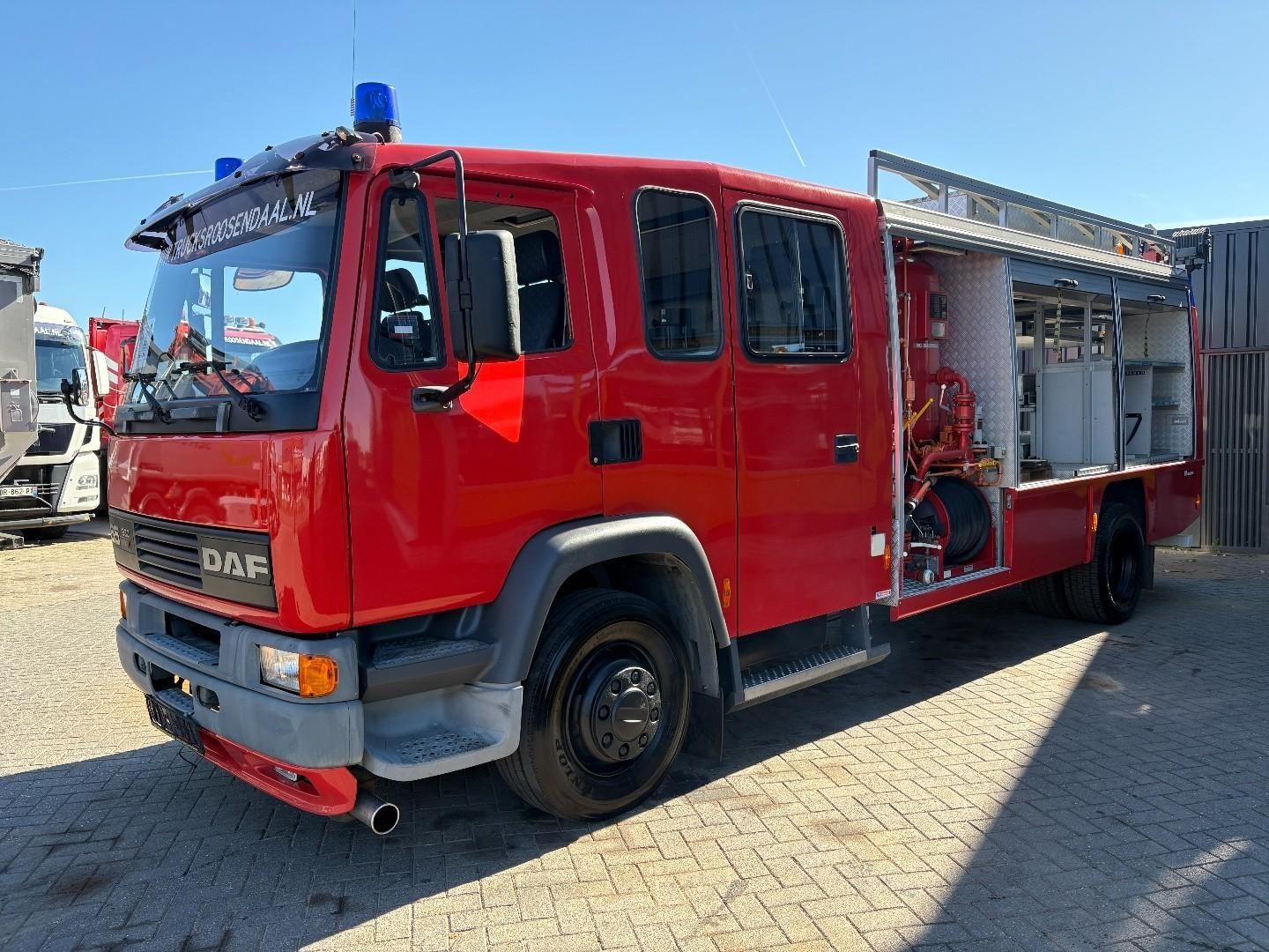 DAF 55 .230 + EURO 2 + PUMPE + 6P-Crew + HANDBUCH +