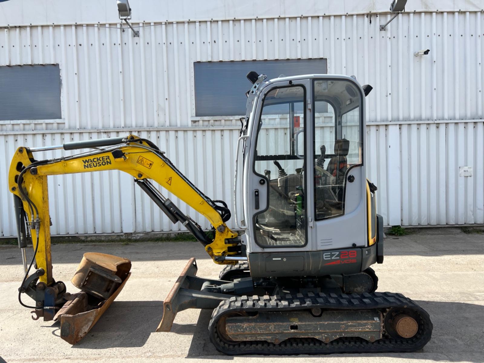 Wacker Neuson EZ 28 VDS MS 03 2x Löffel 1. Hand