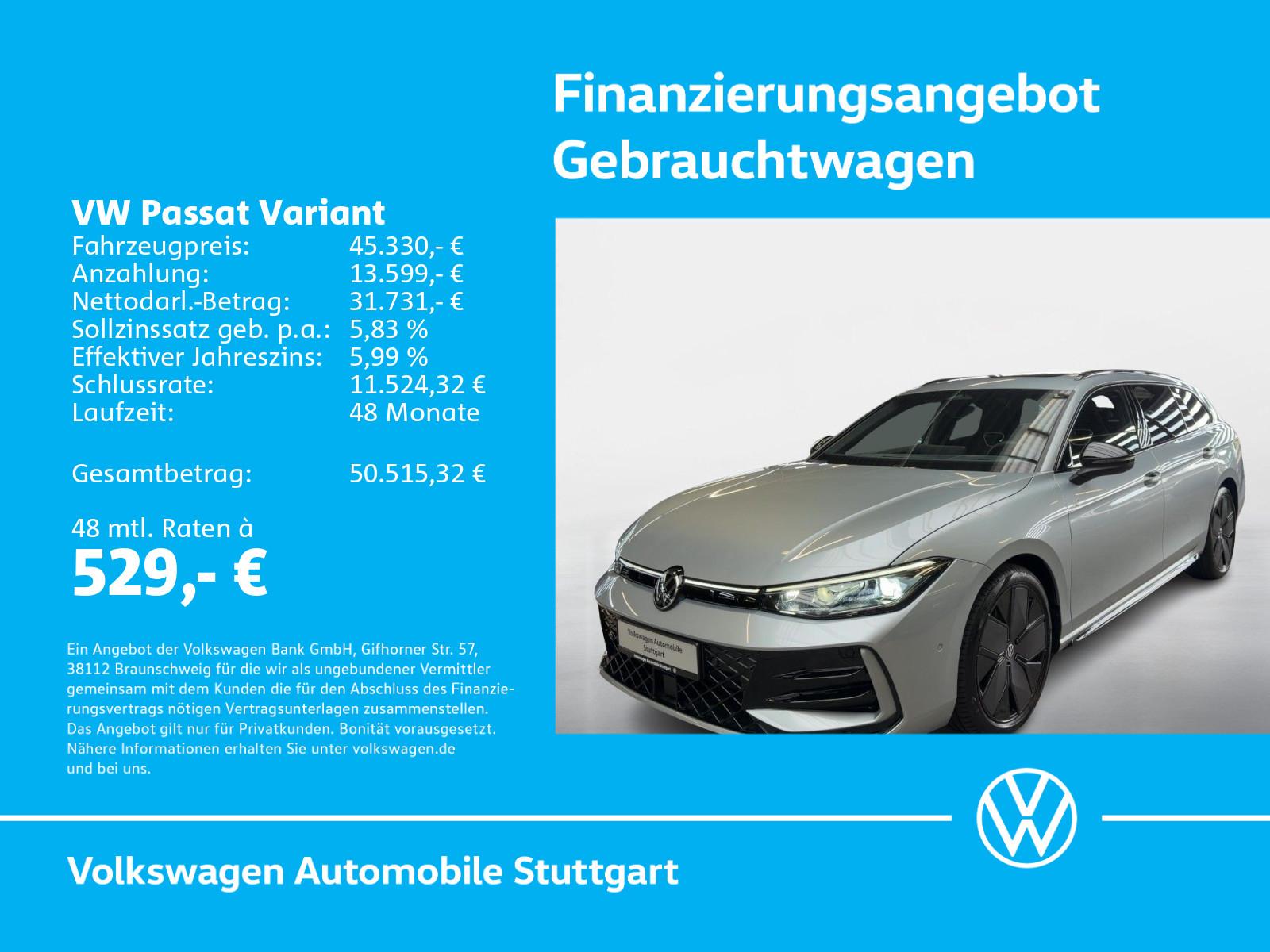 Volkswagen Passat Variant 2.0 TDI R-Line DSG Navi AHK