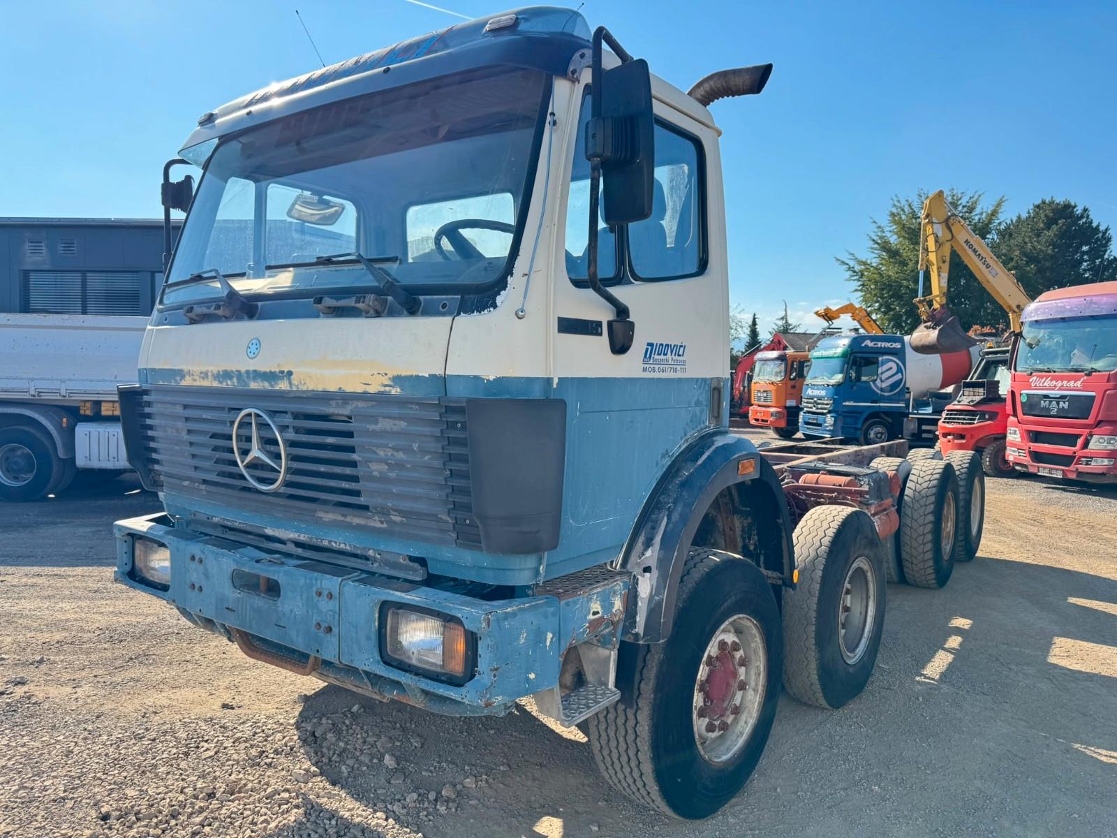 Mercedes-Benz SK 3535 8x4 chassis V8 big axle