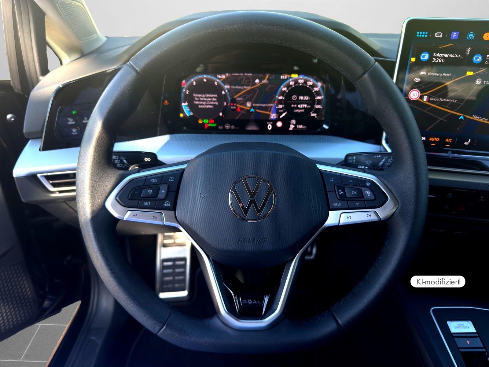 Volkswagen Golf VIII GOAL 1.5 eTSI DSG LED PLUS NAVI AHK RE, миниатюра 11