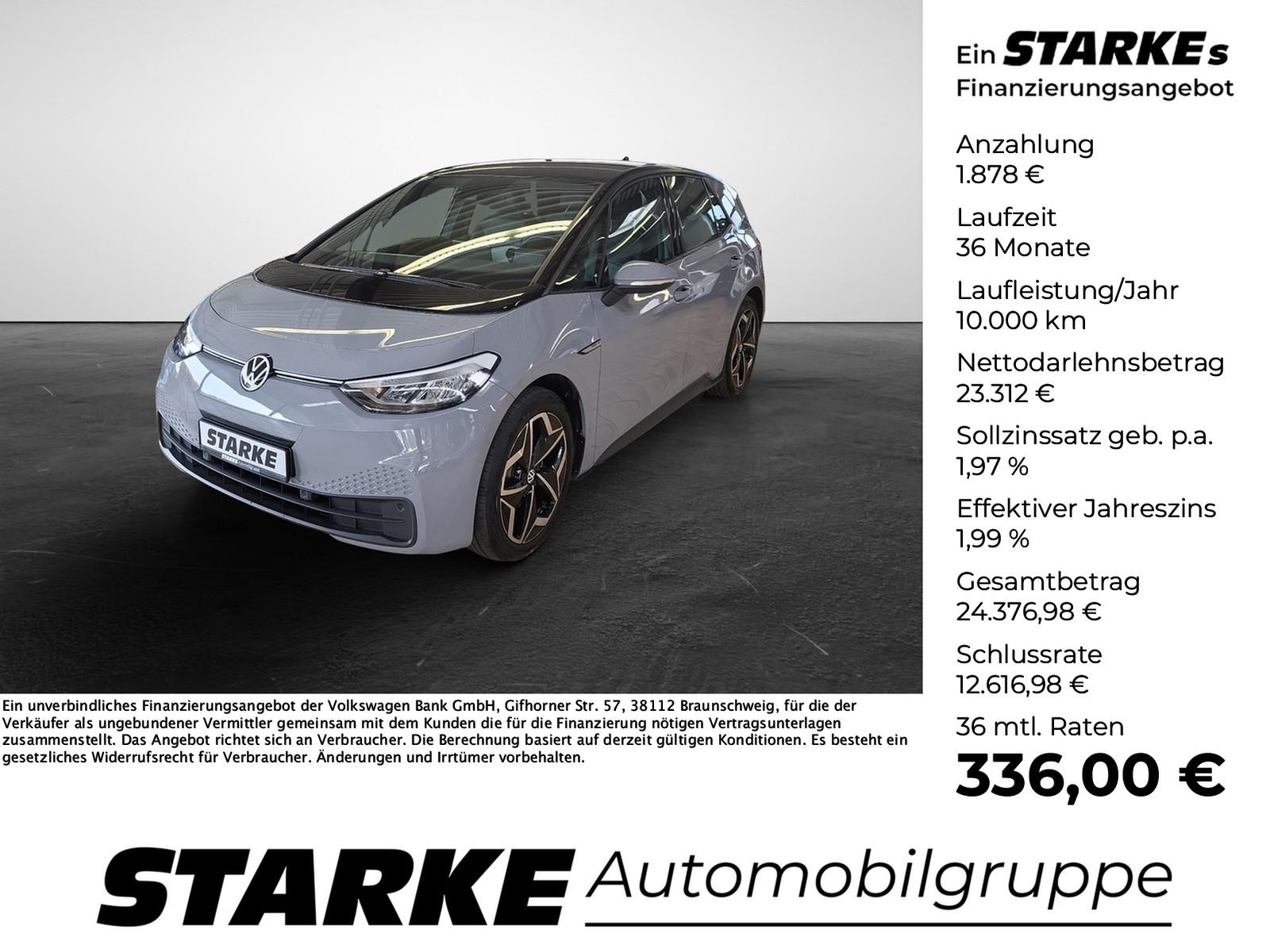 Volkswagen ID.3 Pro S LED Navi PDC Sitzheizung ACC