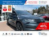 Skoda Karoq Sportline 2.0 TSI 4x4 DSG Pano+RFK+ACC+... - gebrauchte Skoda Karoq aus dem Jahr 2019