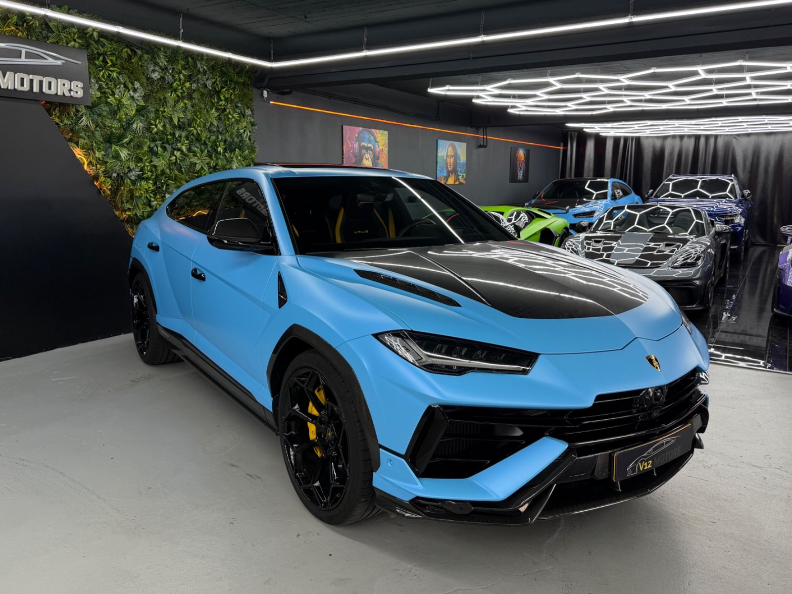 Lamborghini Performante Bleu Cepheus MATT Full PPF War 2029 imagem 3
