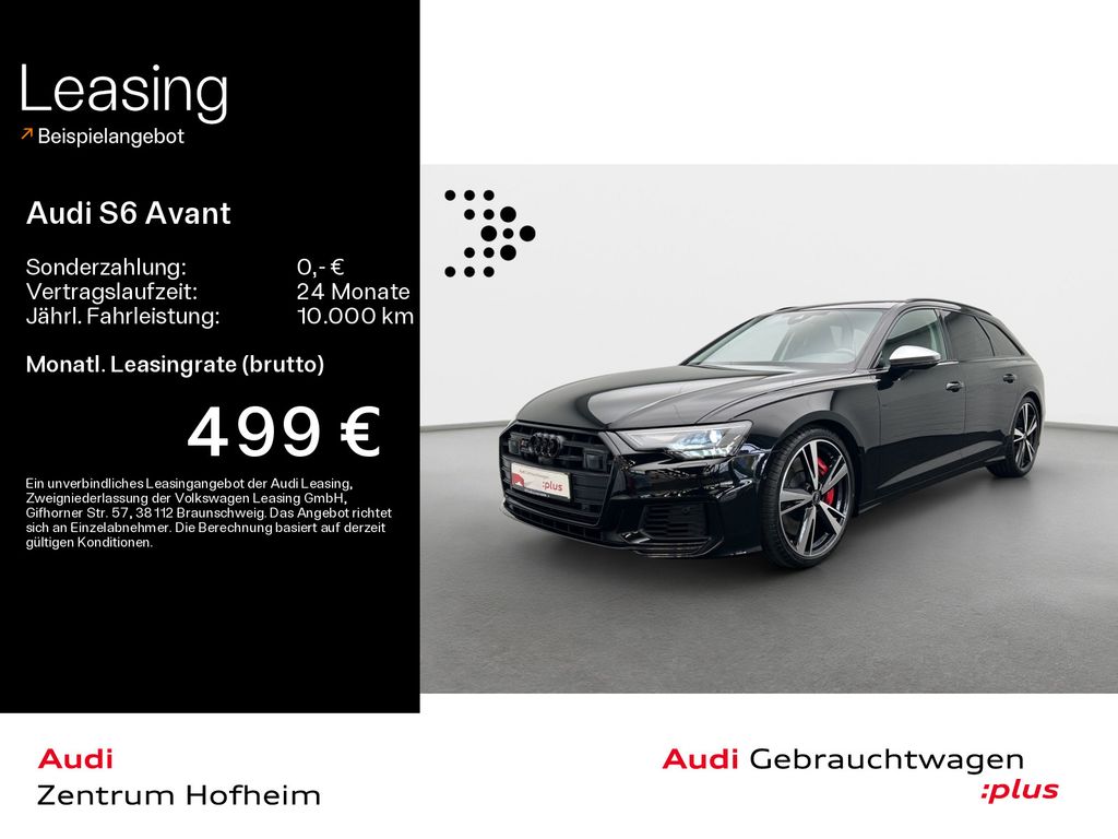 Audi S6 Avant *PANO*B&O*Air*S-Sportsitz*Optik-Paket*