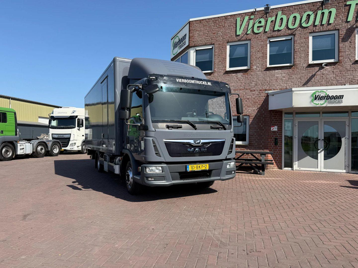 MAN TGL 8.160 BB bakwagen met laadklep / APK tot 3-2