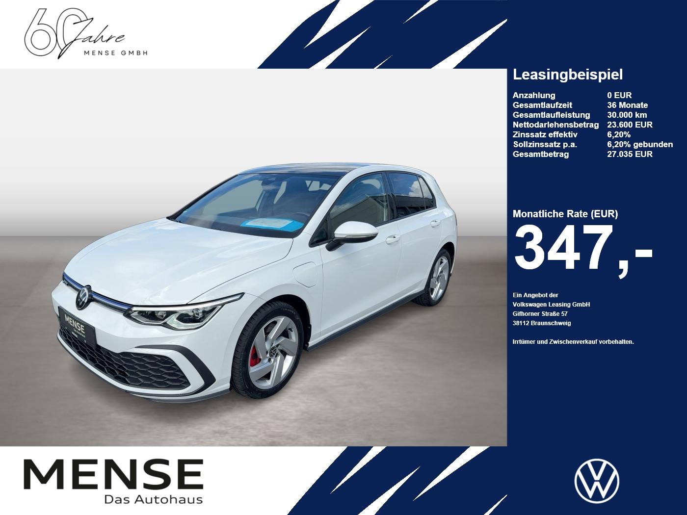 Volkswagen Golf VIII 1.4 TSI eHybrid DSG CarPlay AHK Pano