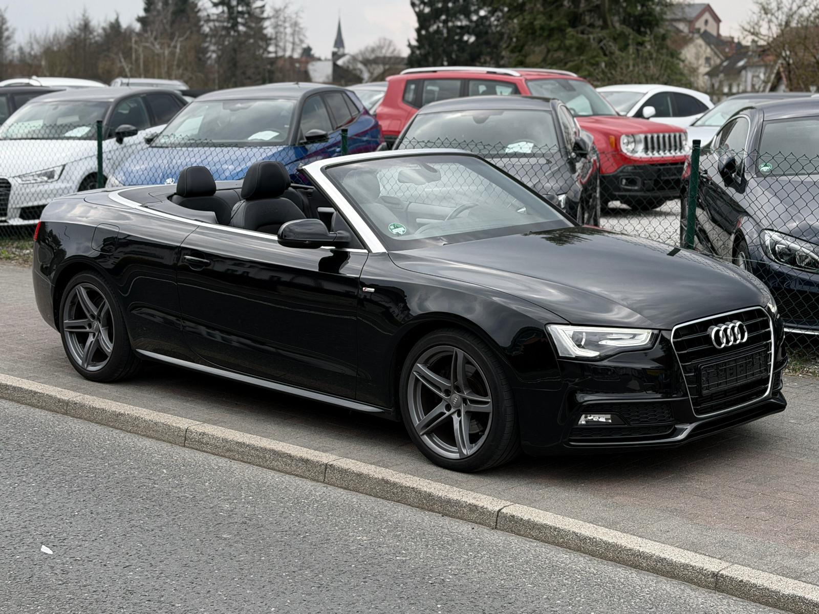 Audi A5 Cabrio 2.0 TDI 3x S line Plus Sportsitze TOP