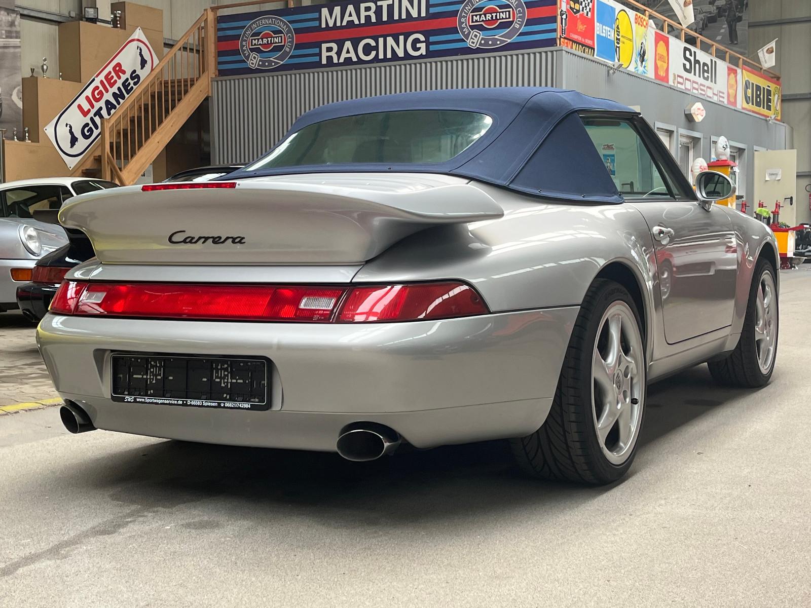 Porsche 993 Carrera 2 Cabrio Exklusiv mit Garantie