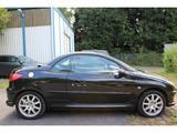 Peugeot 206 CC 1.6 PLATINUM 110 1. Hd *Wiederverkäuferan - Peugeot 206 mit Benzin-Antrieb: Cabrio, 1.6