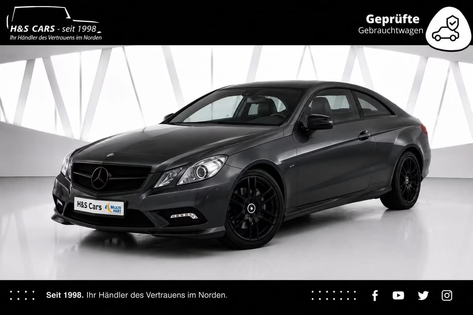Mercedes-Benz E 350 CGI Coupé BE AMG BI-XEN NAV PDC AKT PARKAS