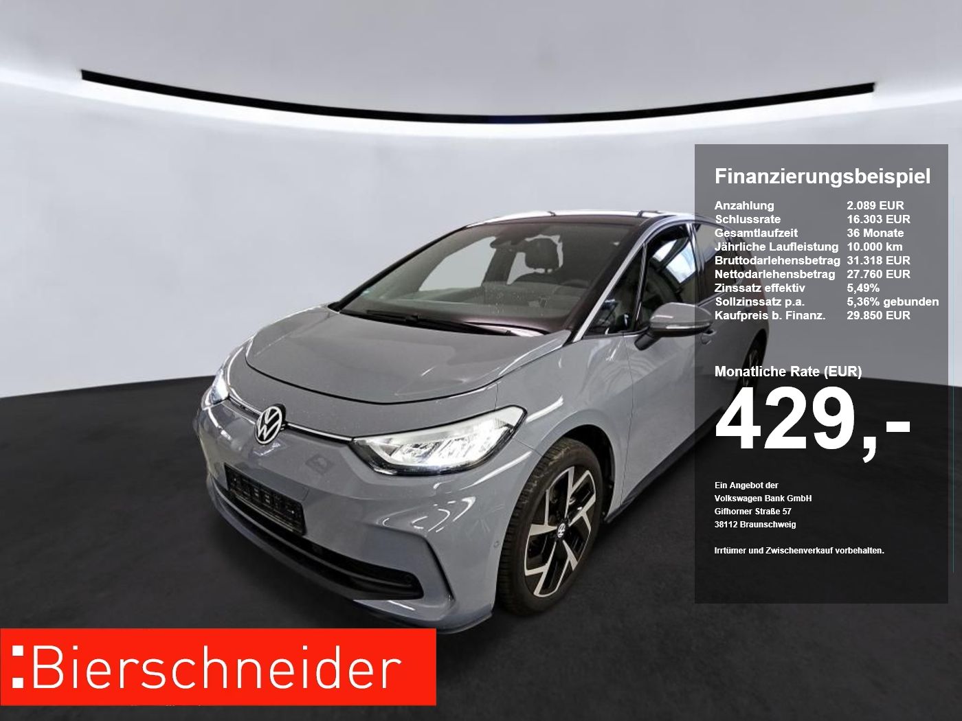 VW ID.3 Pro Move LED NAVI ACC KEYLESS PARKASS KAMER